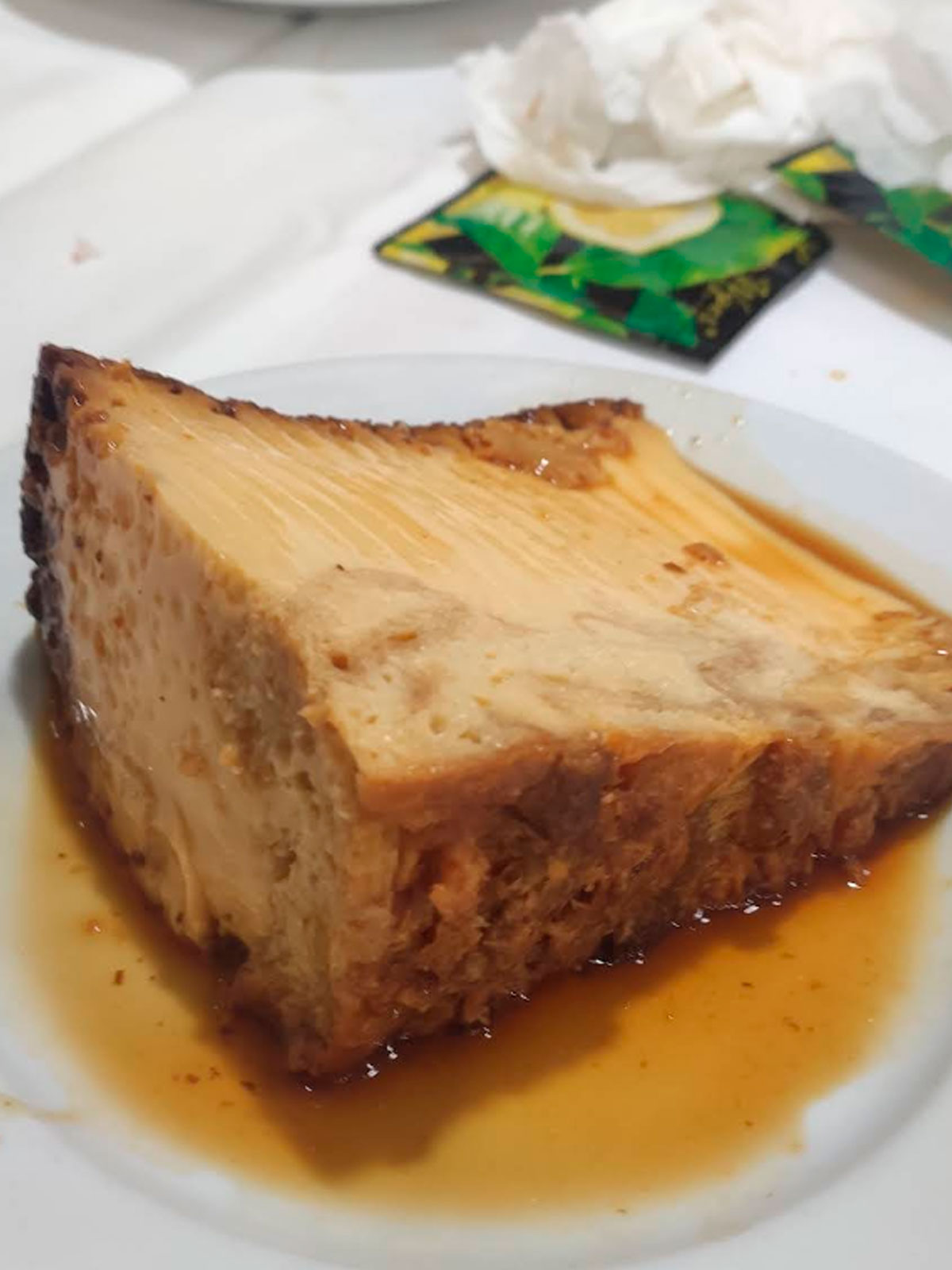Flan casero